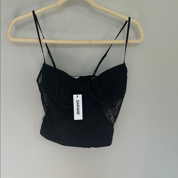 Garage Black Lace Camisole - Picture 1 of 3